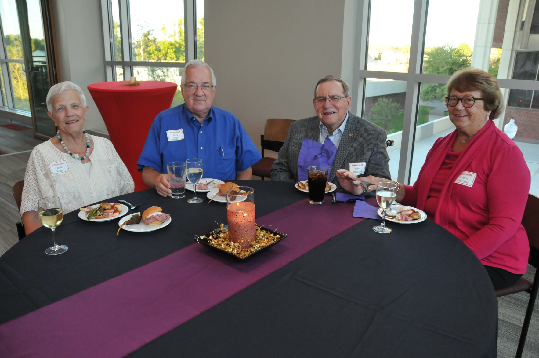 Carole and Jerry Ringer, Sen. John and Joanne Maitland